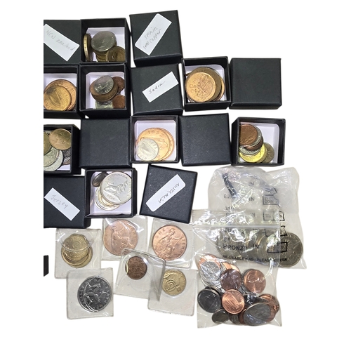 35 - A Collection of Mixed World Coins,
 of assorted world coinage, including examples from Jersey, Portu... 