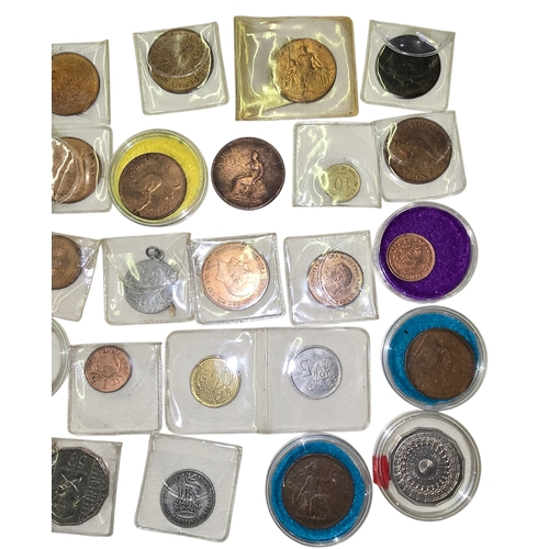 36 - A Collection of British and World Coins, A varied collection of British, Commonwealth and world coin... 