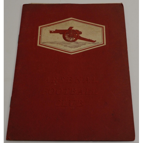 3419 - Sport - Football  - FA Cup Final Saturday April 26th (1930), Arsenal V Huddersfield players programm... 