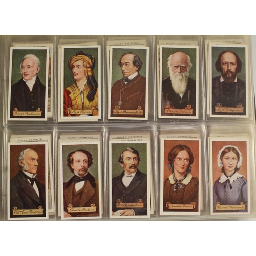 3453 - Cigarette Cards - a collector's ring binder full sets, John Player & Sons Aeroplanes (Civil); Intern... 