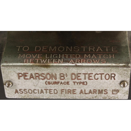 3585 - Firefighting - a demonstration desk model,  of a Pearson B1 Detector (surface type), by Associated F... 