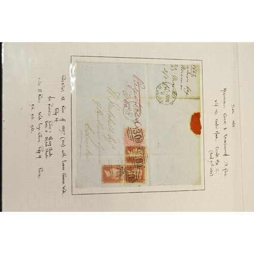 348 - Great Britain - Postal History & Railway Interest - York - various George III to early 20th century ... 