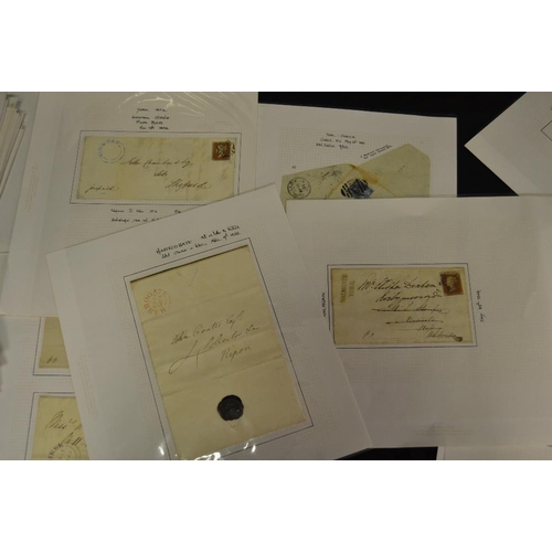 348 - Great Britain - Postal History & Railway Interest - York - various George III to early 20th century ... 