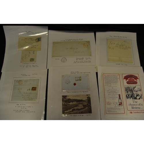 349 - Great Britain - Postal History & Railway - G.W.R airmail 1933 envelope baring G.W.R aviation stamp; ... 