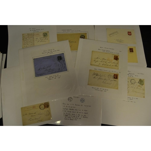 349 - Great Britain - Postal History & Railway - G.W.R airmail 1933 envelope baring G.W.R aviation stamp; ... 