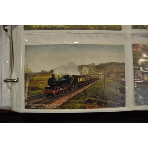 362 - Postcards - Railway - various Great Western Railway series; Early 20th century and later; railway sh... 