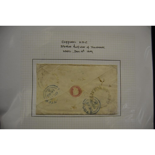 368 - Postal History - Philately - York - 19th century and later, including Green Hammerton (Yorkshire) le... 