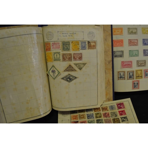 372 - Philately - a stamp album containing early 20th century and late stamps from around the world includ... 