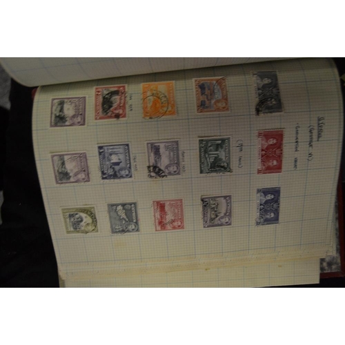 372 - Philately - a stamp album containing early 20th century and late stamps from around the world includ... 