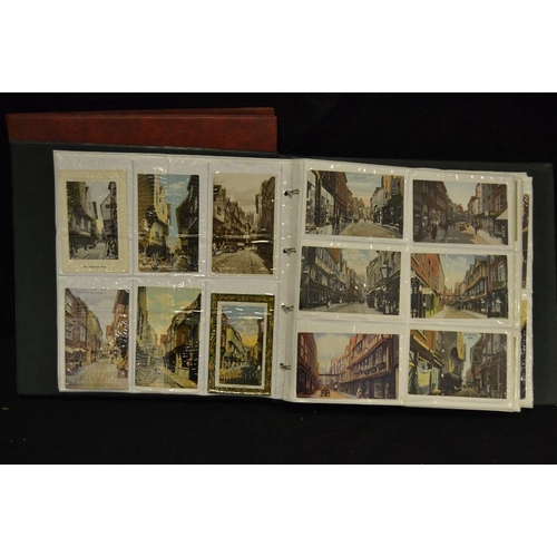 382 - Postcards - York & Railway Interest - early 20th century and later, a comprehensive album of York re... 