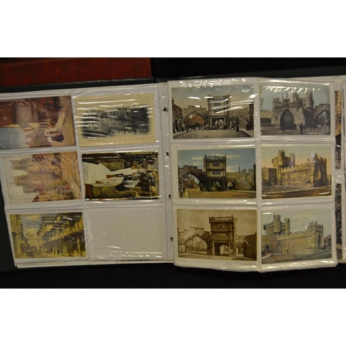 382 - Postcards - York & Railway Interest - early 20th century and later, a comprehensive album of York re... 