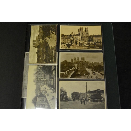 385 - Postcards - York & Leamington - early 20th century examples including Rowntree & Co examples, York H... 