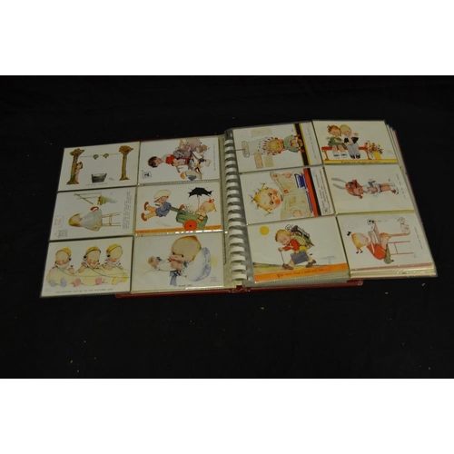 417 - Postcards - sixty original Mabel Lucie Attwell examples; six Margaret Tempest, Donald McGill, Vera P... 