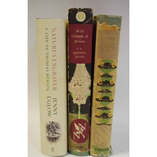 75 - Nature Books - V.S.Summerhyes Wild Orchids of Britain; E.B.Ford Butterflies; Nature's Engraver a lif... 