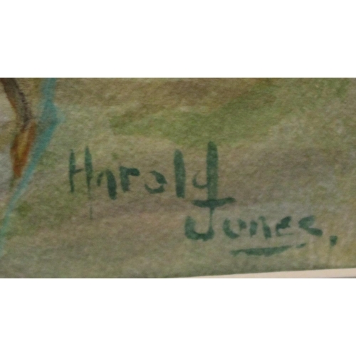 289 - Harold Jones A Fairy Tale signed, watercolour, 56cm x 37.5cm