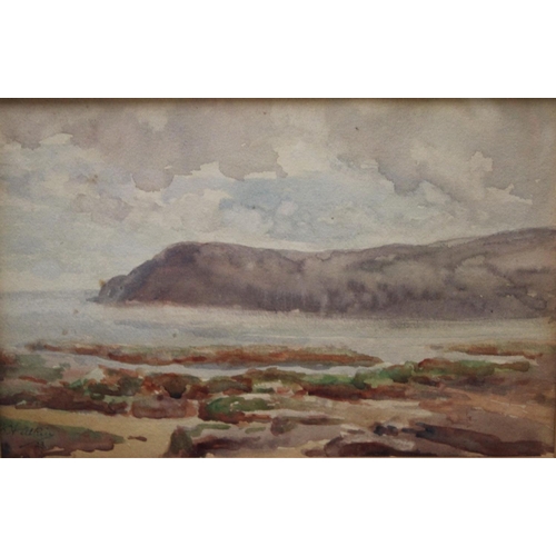 32 - Ernest H Atkin (early 20th century) Pont-Y-Pant, North Wales signed, ;label to verso, watercolour, 2... 