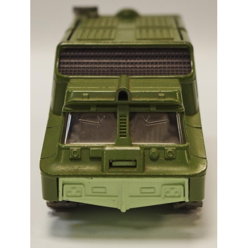 107 - Dinky 353 ''UFO'' Shado 2 Mobile - green, harder to find white interior, large brown plastic rollers... 