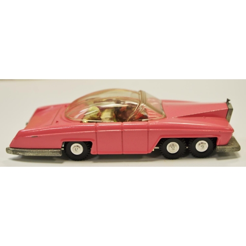 108 - Dinky 100 ''Thunderbirds'' - Lady Penelope's FAB 1 - finished in pink including roof slides, gold in... 