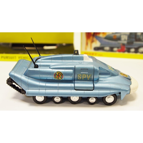 133 - Dinky No.104 ''Captain Scarlet'' Spectrum Pursuit Vehicle finished in blue, white front bumper, blac... 