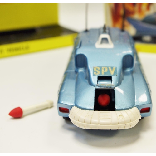 133 - Dinky No.104 ''Captain Scarlet'' Spectrum Pursuit Vehicle finished in blue, white front bumper, blac... 