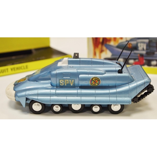 133 - Dinky No.104 ''Captain Scarlet'' Spectrum Pursuit Vehicle finished in blue, white front bumper, blac... 