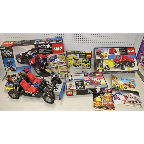 99 - Lego Technics including 8860 Car Chassis, instructions & box; 8848 Power Truck, instructions & box; ... 