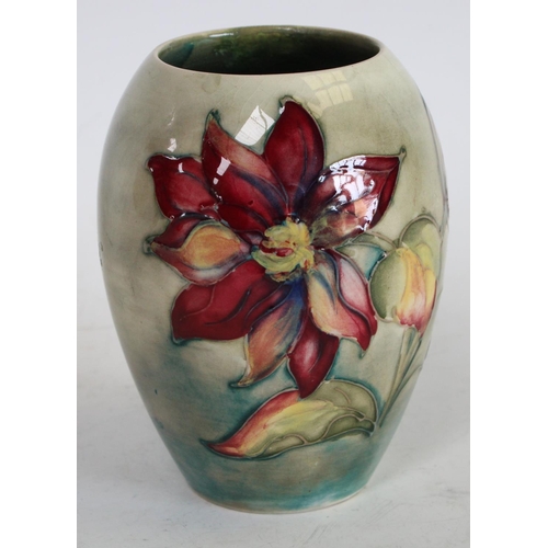 115 - A Moorcroft ovoid vase, 10.5cm high