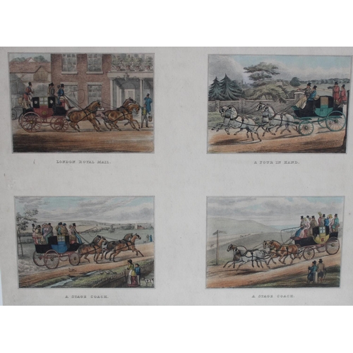 134 - Pictures and Prints - Henry Alken, after, book plate engraving, quartetto printed single page, Londo... 