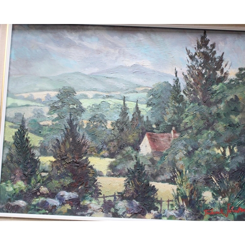 182 - Pictures and Prints - E. G. Wilson, Rural Landscape, 44cm x 34cm, signed, oil on board; others simil... 