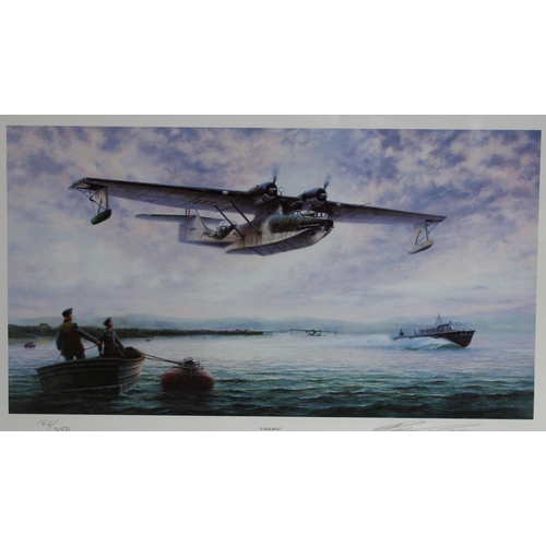 87 - Pictures & Prints - RAF Interest, Bill Perring, by and after, Catalina Taking Off, limited edition, ... 