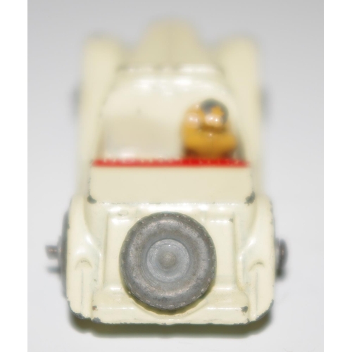 21 - Matchbox Regular Wheels 19a MG TD - cream body, red seats with tan figure driver, silver trim, metal... 