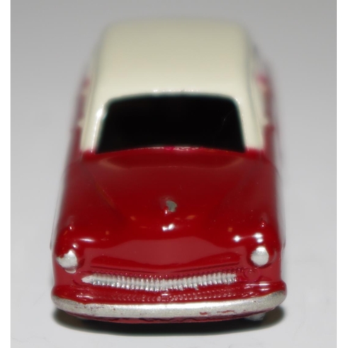 25 - Matchbox Regular Wheels 22a Vauxhall Cresta - dark red body, cream roof, silver trim, metal wheels w... 