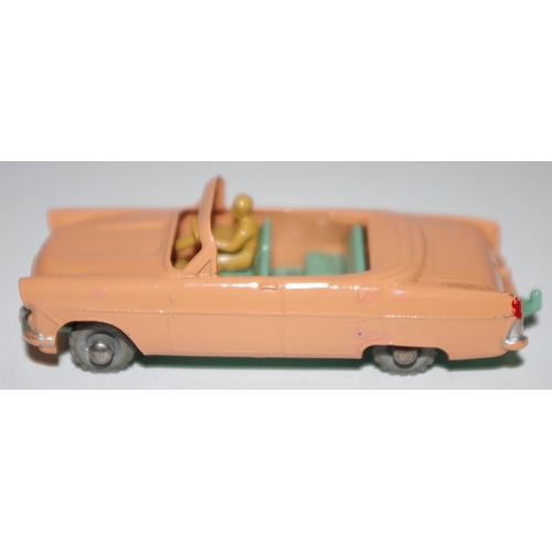 41 - Matchbox Regular Wheels 39a Ford Zodiac Convertible - Stannard Code 4 - peach type A body with silve... 