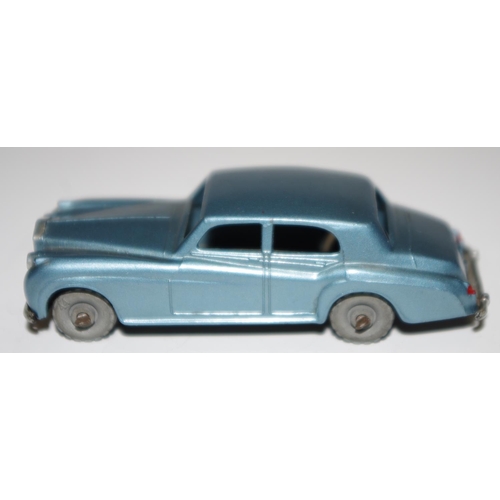 45 - Matchbox Regular Wheels 44a Rolls Royce Silver Cloud - Stannard Code 6, metallic silver-blue body, s... 