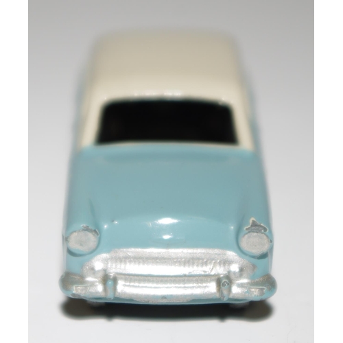 46 - Matchbox Regular Wheels 43a Hillman Minx - Stannard code 4 blue-grey body, silver trim, metal wheels... 