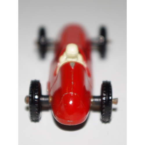 47 - Matchbox Regular Wheels 52a Maserati 4CLT Racing Car - bright red body, silver trim to front only, m... 