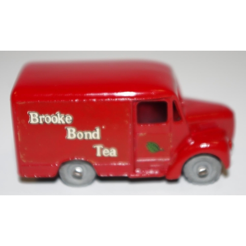 50 - Matchbox Regular Wheels 47a Trojan ''Brooke Bond Tea'' Delivery Van - red body, silver trim to headl... 