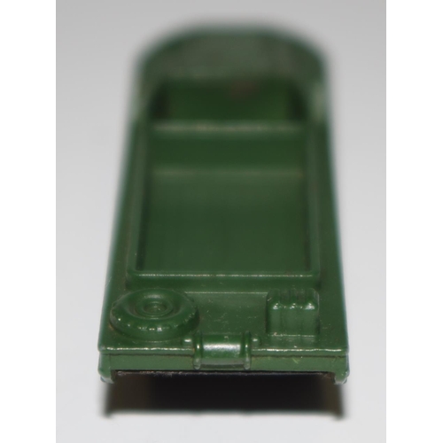 53 - Matchbox Regular Wheels 55a DUKW - military green, grey metal wheels with crimped axles - type B3 Mo... 