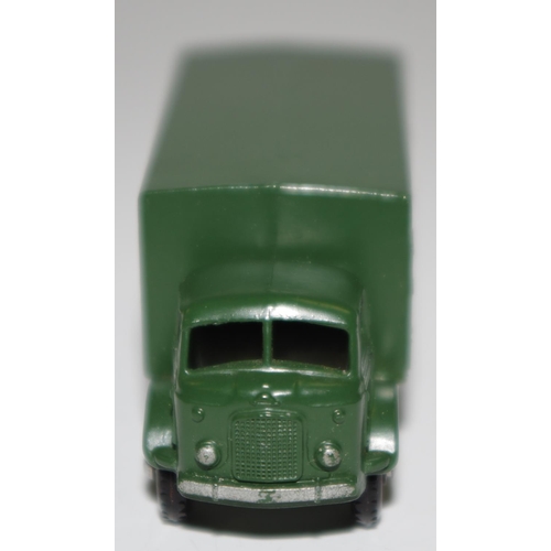 56 - Matchbox Regular Wheels 63a Ford Service Ambulance - Stannard Code 3 military green, silver trim, bl... 