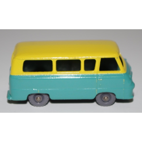 64 - Matchbox Regular Wheels 70a Ford Thames Estate Car - Stannard Code 1 two-tone turquoise, yellow, sil... 