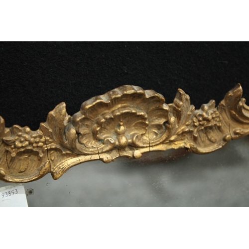 182 - A 19th century gilt Rococo mirror