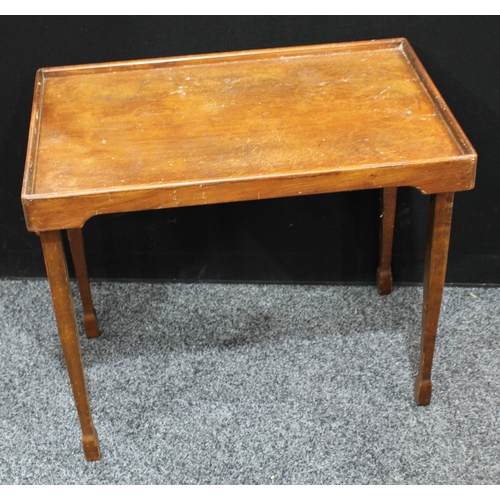 192 - An early 20th century Silverdale table tray, with folding mechanism