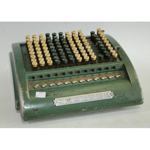 193 - A Sumlock adding machine