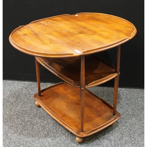 238 - An Ercol elm serving/drinks trolley