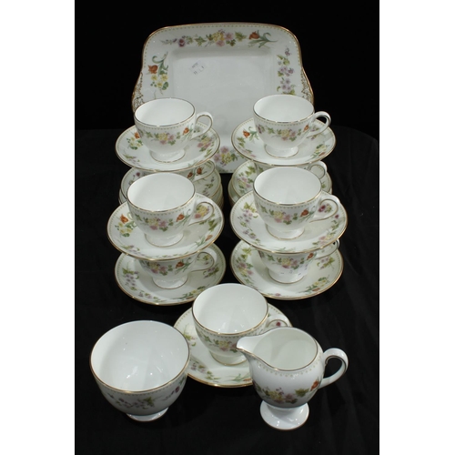 248 - A Wedgwood Mirabelle pattern tea set