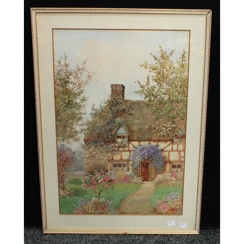 259 - James Matthews (early 20th century) At Dodsworth, Sussex signed, watercolour, 52cm x 35cm