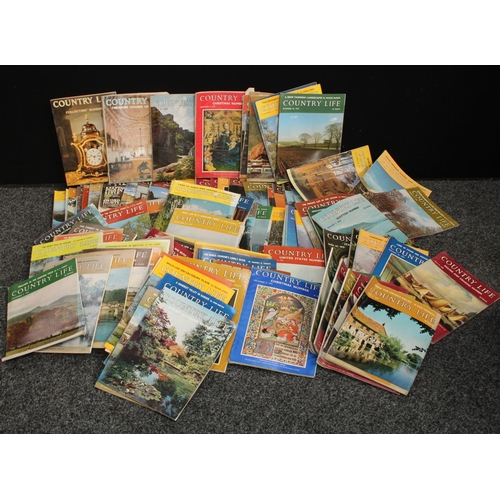 466 - Country Life - mostly 1976 & 1977, some earlier and a few later; a couple of other magazines, [qty, ... 