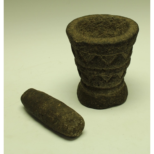 5312 - A Javanese pestle and mortar