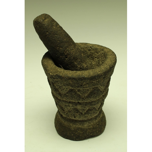 5312 - A Javanese pestle and mortar