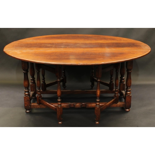 1590 - A large oak wake table, in the 18th century Irish manner, possibly by Titchmarsh & Goodwin